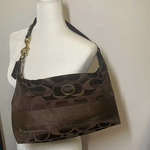 Coach Canvas and Sateen Handbag - Picture 4 of 7